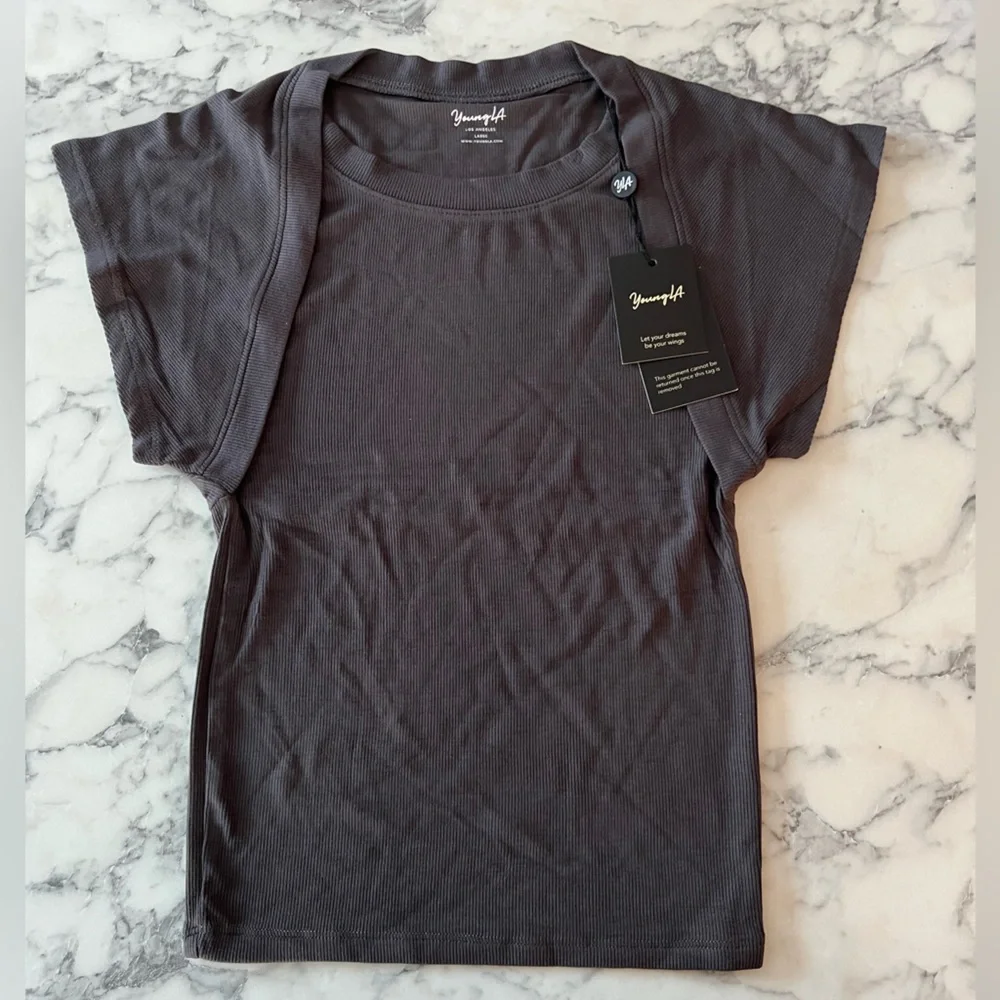 YoungLA Ribbed Tee - Picture 2 of 4